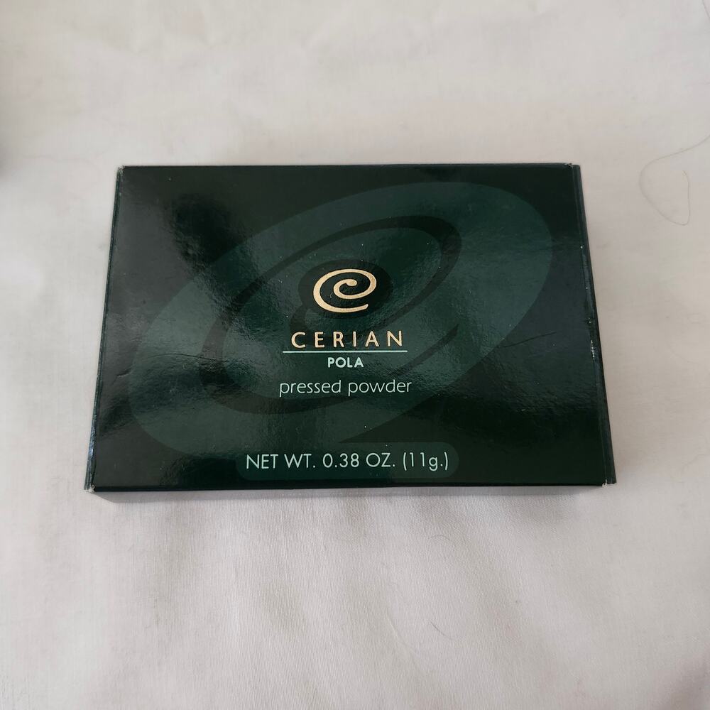 Pressed Powder Pola Cerian .38 Oz Light Peach 42 Mirrored Compact D2 - Picture 5 of 7